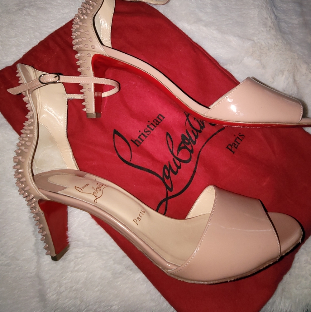 Christian Louboutin Patent Leather Sandals - Picture 6 of 7